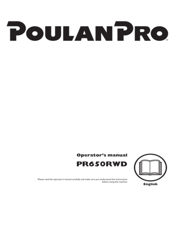 Poulan pro lawn online mower owner's manual