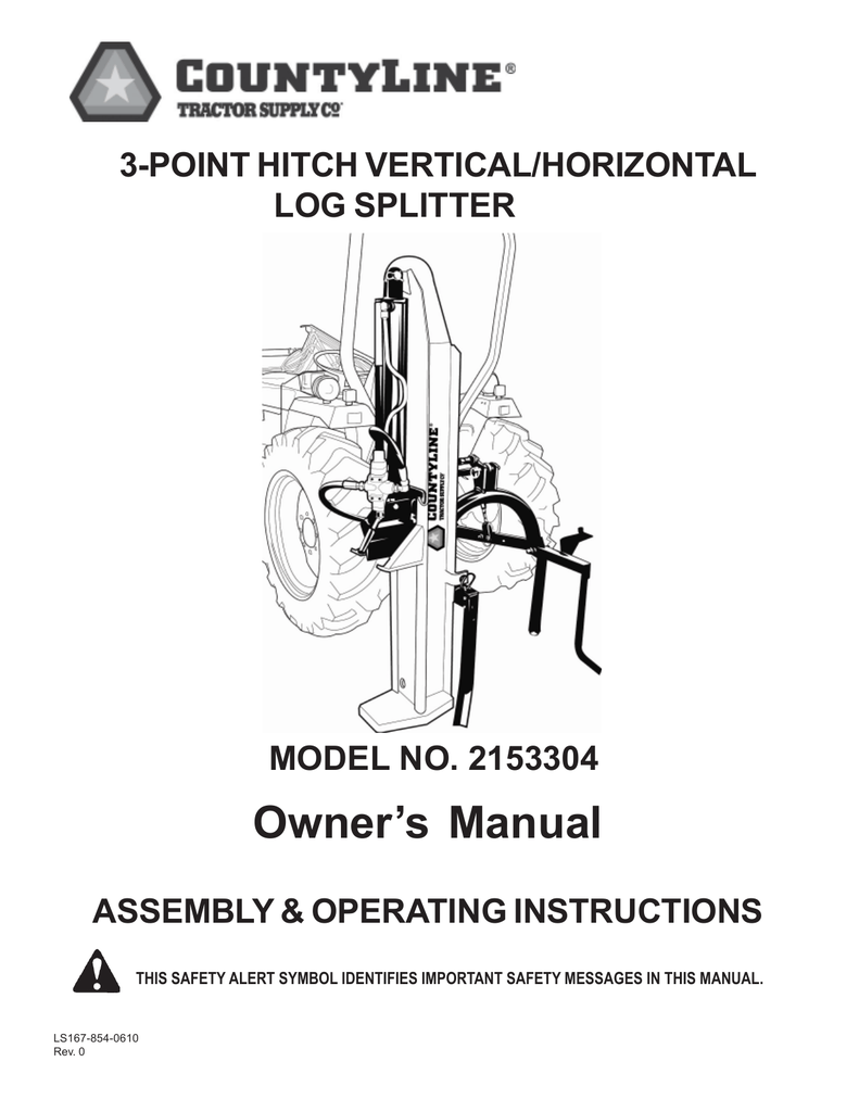 County Line Log Splitter Parts Diagram Reviewmotors.co
