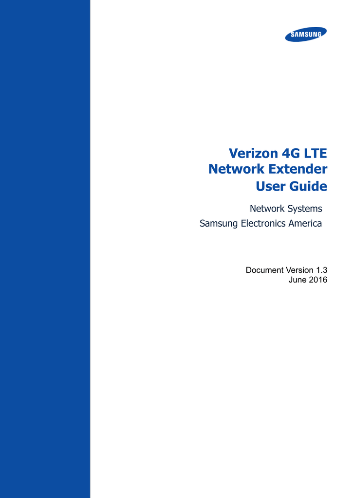 4G LTE Network Extender User Guide Manualzz