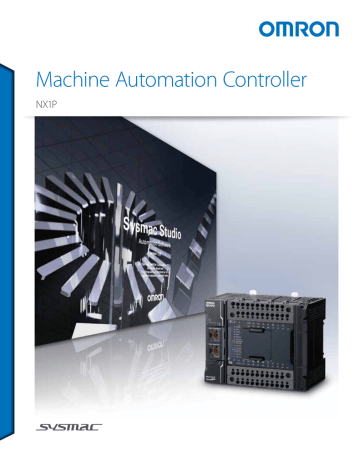 Omron NX1P Series Machine Automation Controller Brochure | Manualzz