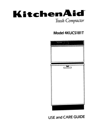 KitchenAid Trash Compactor Repair Manual Manualzz   022244435 1 Cb8a2a0055c8d203a3c3726c73f7a952 360x466 