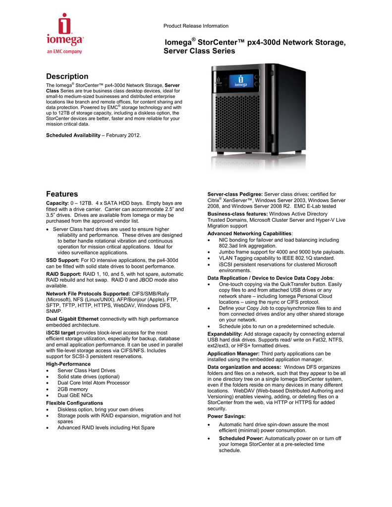 Реферат: Iomega Corporation Data Storage For The New