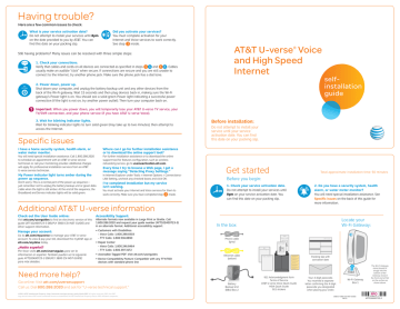 AT&T Wi-Fi Gateway 3800 Installation | Manualzz