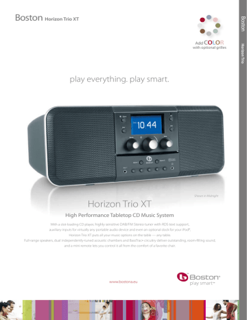 Horizon Trio Xt Boston Acoustics Manualzz