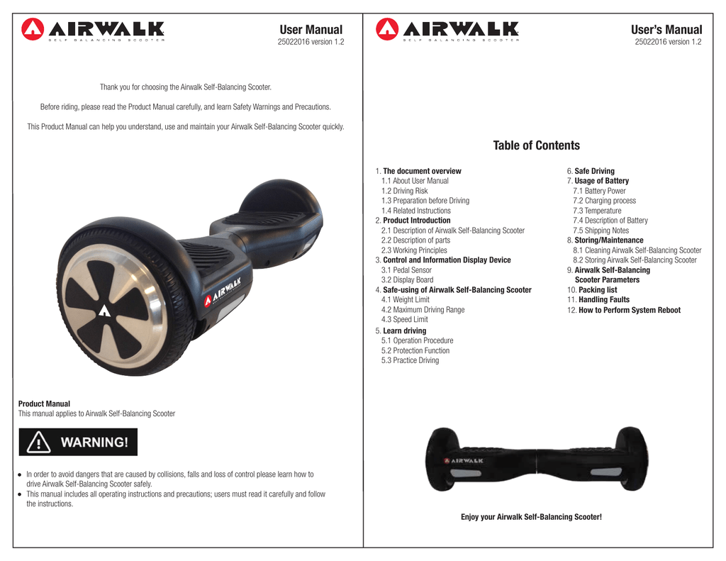 hoverboard airwalk