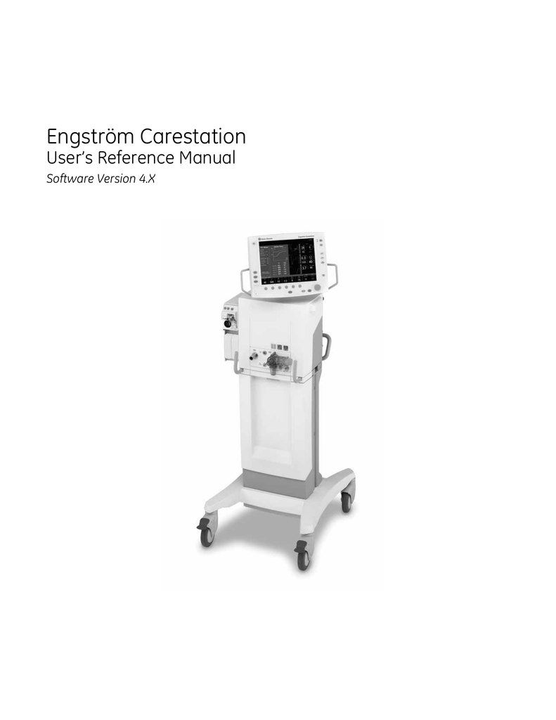 Engstrom Carestation Manualzz