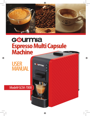 Espresso Multi Capsule Machine | Manualzz