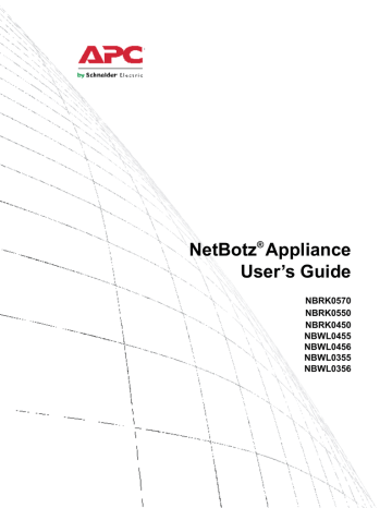 NetBotz NBWL Owner Manual Manualzz