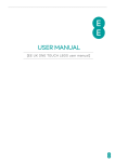 EE ONE TOUCH L800 User Manual
