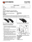 Ferris IS1500Z SERIES and IS2000Z SERIES Service Bulletin