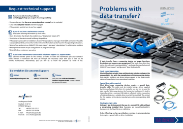Problems With Data Transfer Manualzz