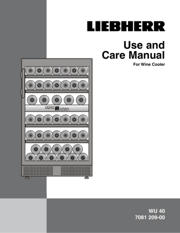Use and Care Manual | Manualzz