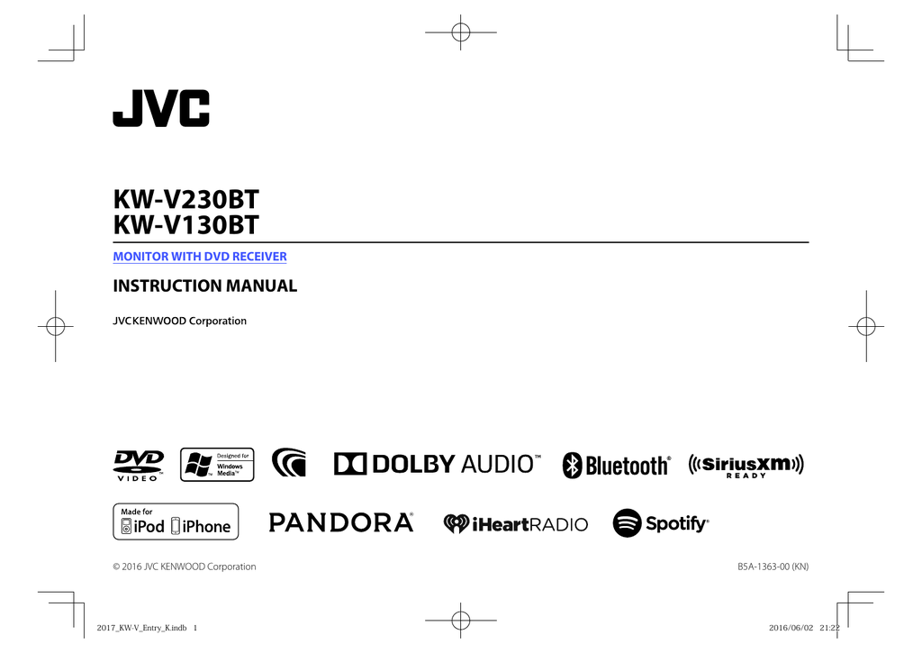 JVC Car Stereos Instruction Manual Manualzz
