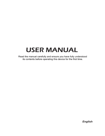 User Manual English | Manualzz