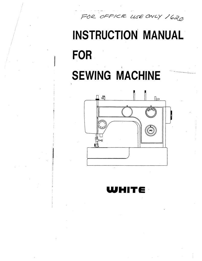 instruction manual for sewing machine i Manualzz
