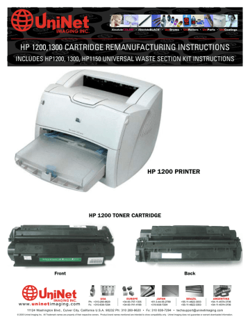 hp 1200 printer ink