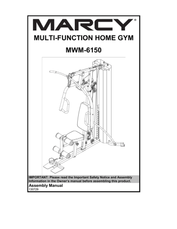 IMPEX MWM 6150 Assembly Manual Manualzz