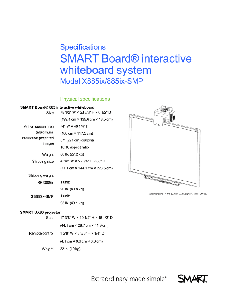 SMART Board? 885ix Smartboard Interactive Whiteboards Dublin atelier