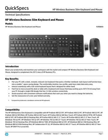 how to connect logitech wireless keyboard to hp