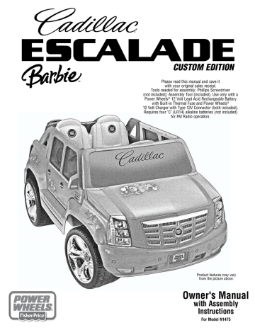 power wheels escalade ext battery