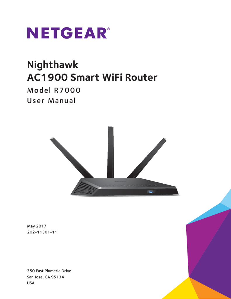 Netgear R7000 - Nighthawk Owner Manual | Manualzz