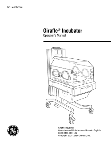 Giraffe® Incubator | Manualzz