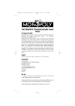 Monopoly Instructions