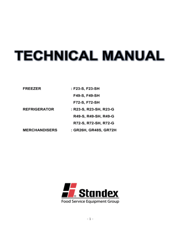 TECHNICAL MANUAL - Master-Bilt | Manualzz Freezer Dividers Manualzz
