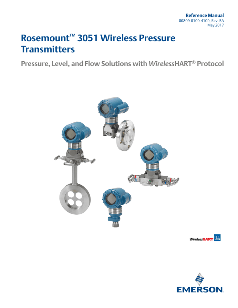 Rosemount 3051 Installation Manual