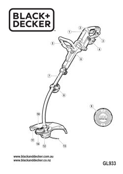 Black \u0026 Decker GL933 - instruction 