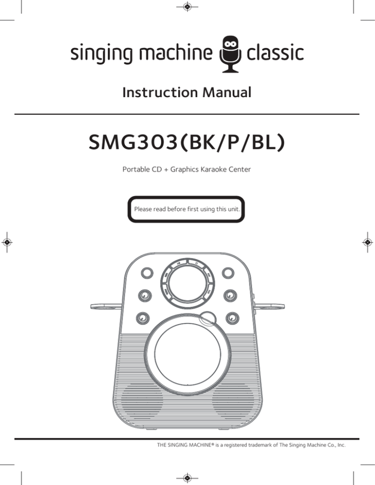 Singing machine karaoke catalog