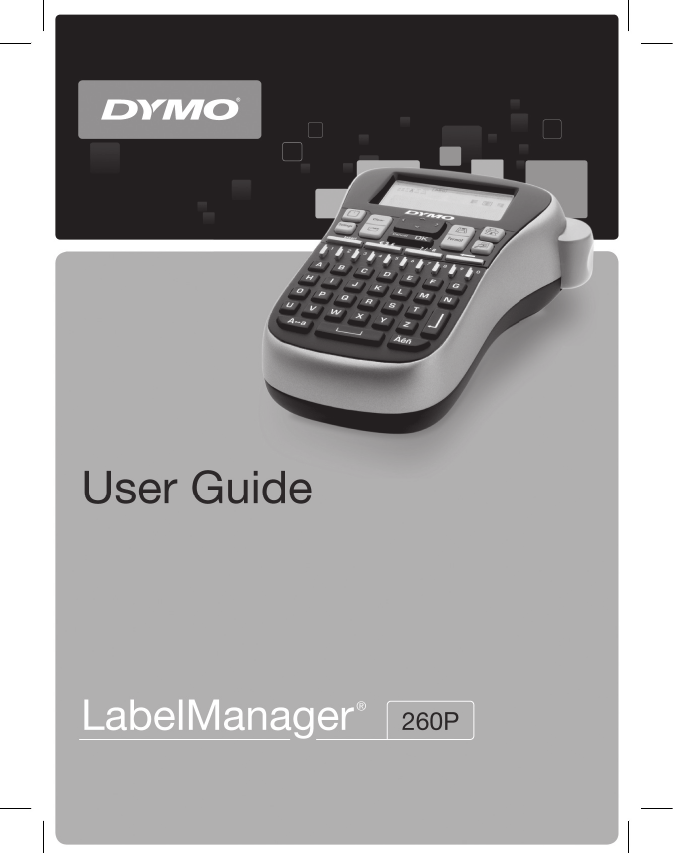 dymo-user-manual-labelmanager-260p-user-guide-manualzz