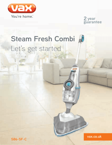 Vax Steam Fresh Combi Classic Steam Cleaner S86-SF-CC