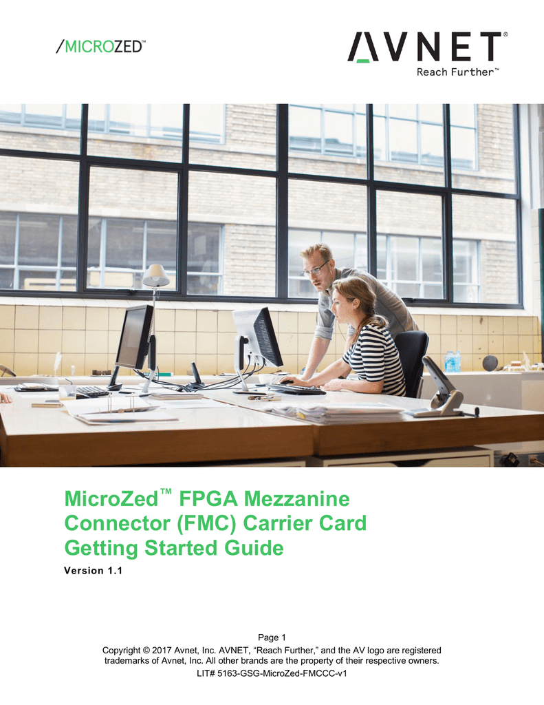 MicroZed FMC Carrier Card Getting Started Guide Manualzz