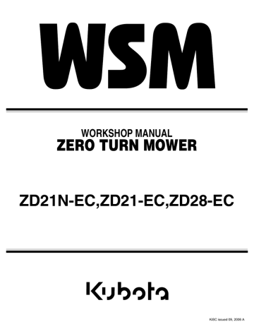 Kubota ZD28-EC, ZD21-EC, ZD21N-EC User manual | Manualzz