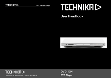 Technika DVD-104 DVD Player Manual | Manualzz