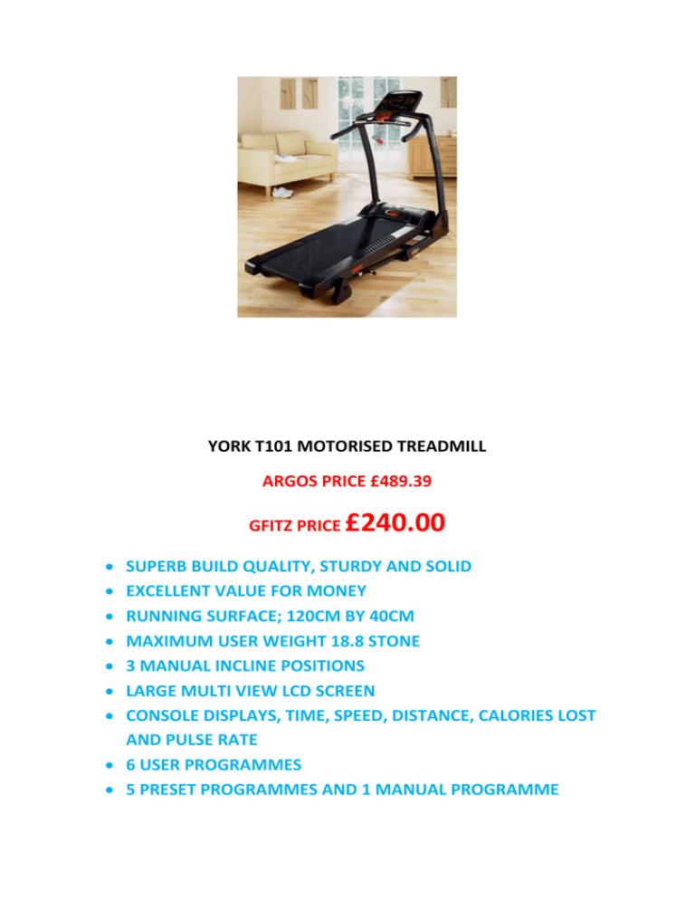 exercise running machine argos
