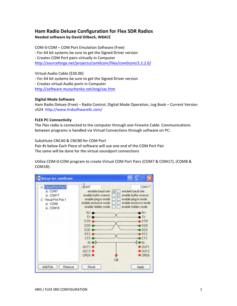 free ham radio deluxe software