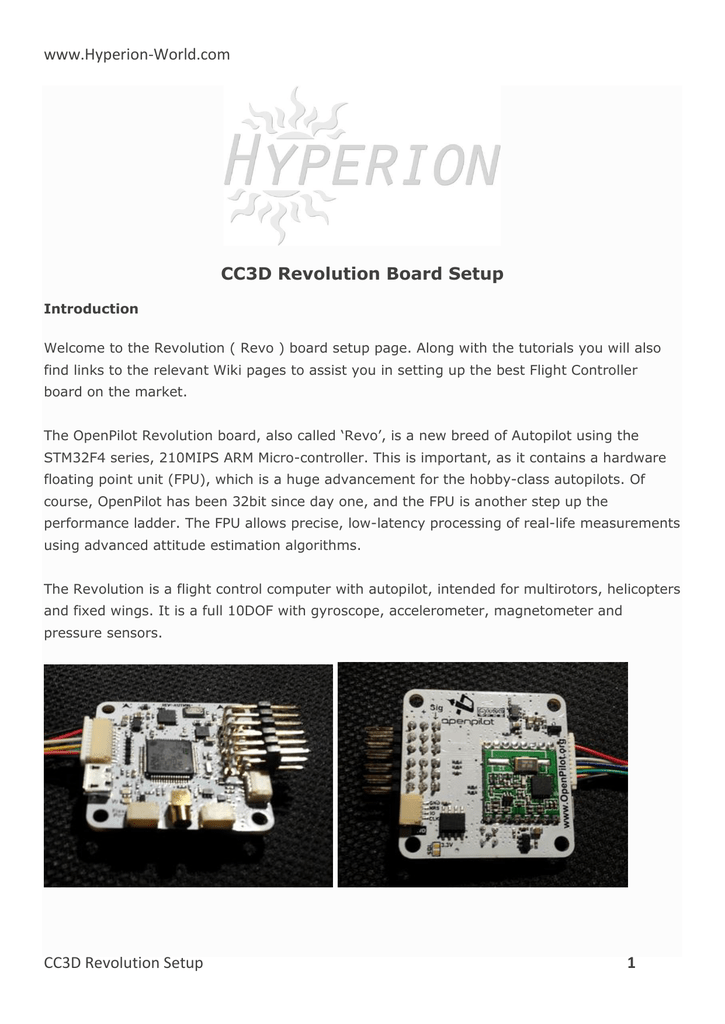 openpilot download for cc3d flight controller