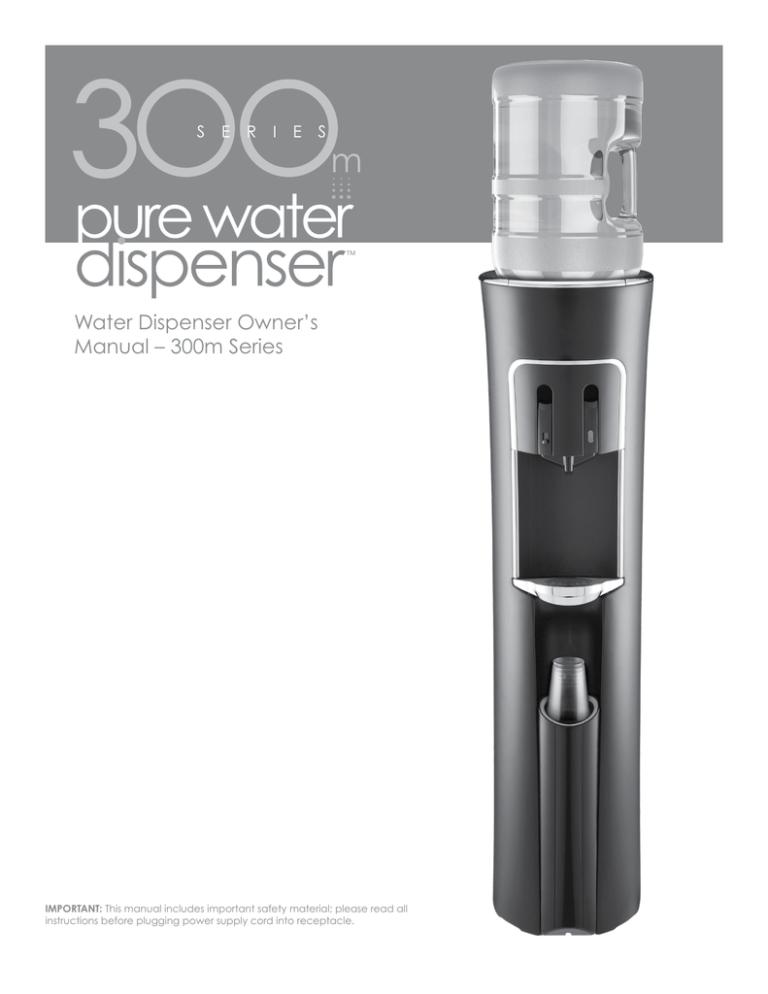 Readyrefresh Water Dispenser Manual