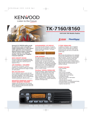 TK-7160/8160 | Manualzz