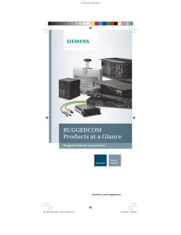 Ruggedcom Products At A Glance Rugged Network Manualzz