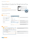 RingCentral Fax User Guide: AI Chat &amp; PDF Access