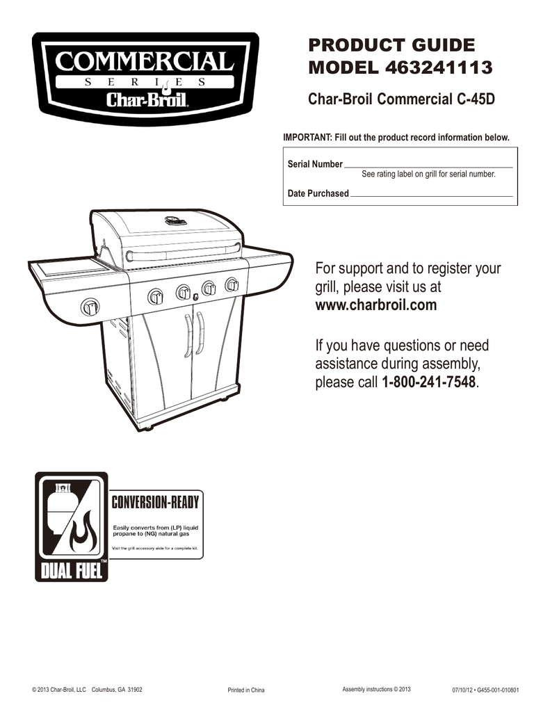 Char-broil 463436215 Parts Grill Replacement Parts For Charbroil