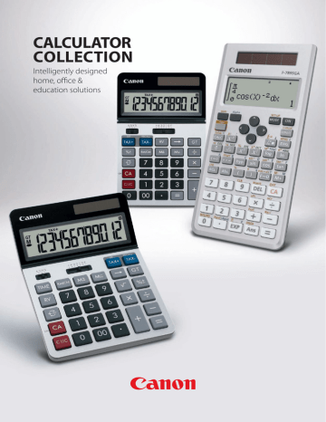 calculator collection  Manualzz