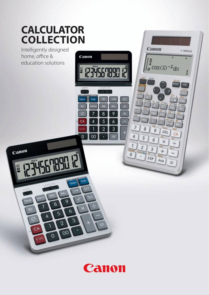 Calculator Collection Manualzz