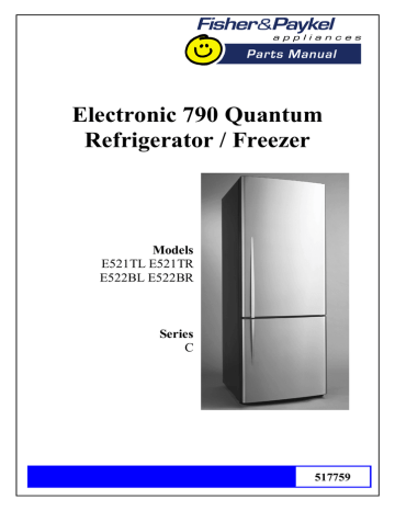 Fisher Paykel E521tr E521tl E522bl E522br Series User Manual Manualzz