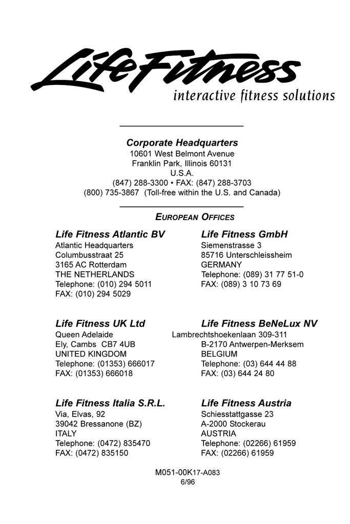lifecare fitness exercise cycle