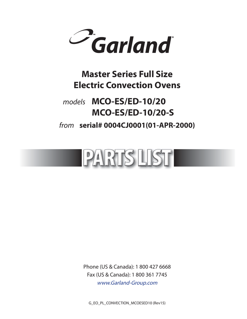 Garland Mco Gs 10 S Wiring Diagram - Wiring Diagram