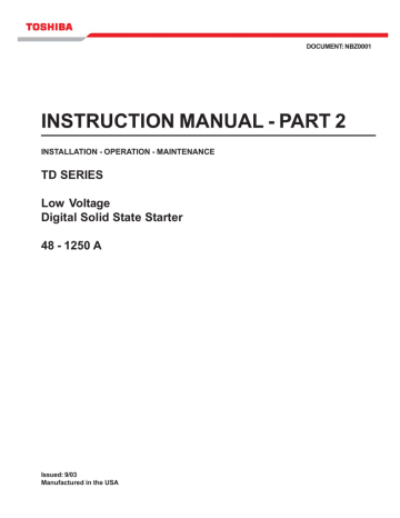 Toshiba 48-1250 A Remote Starter User manual | Manualzz